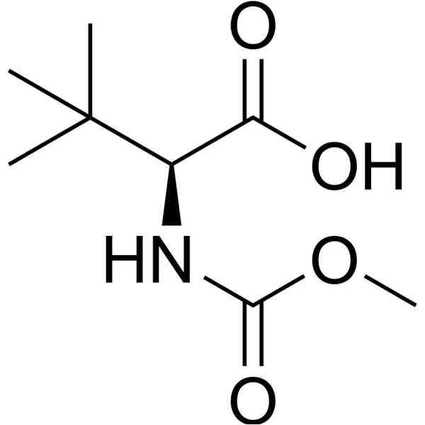 (S)-2-(Methoxycarbonylamino)-3,3-dimethylbutanoic acid 162537-11-3
